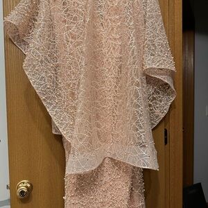 Elegant Lace Overlay Dress